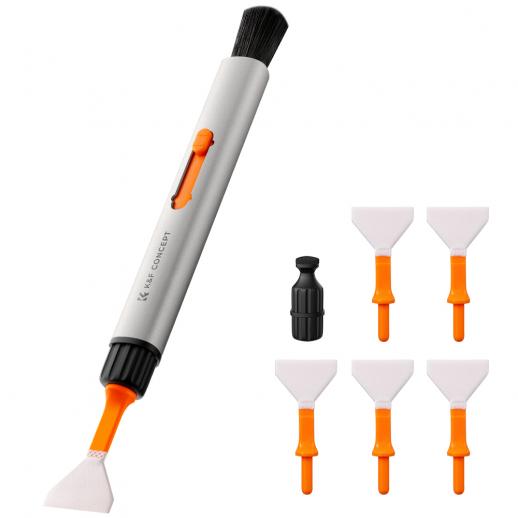 Replaceable Cleaning Pen Set (Cleaning Pen + Silicone Head * 2 + Full-frame Cleaning Stick * 6)