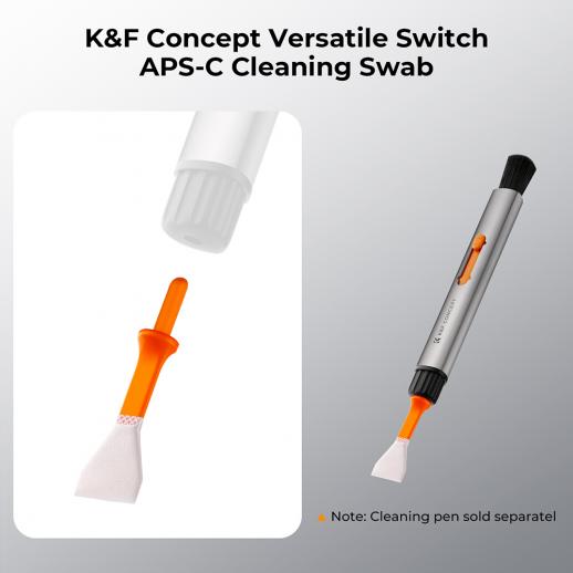 K&F Concept 多機能 クリーニングペン (APS-C用 センサースワブ