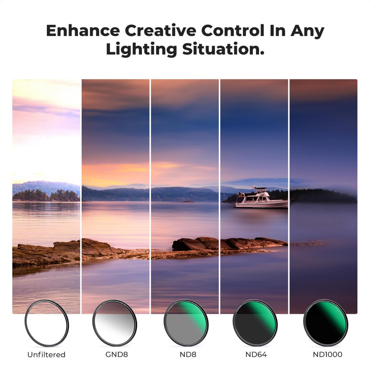77Mm ND Filter Kit-K&F Magnetic Filter Kit Nano-Xcel Series - KENTFAITH