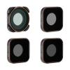 Action Camera Filter Set 4pcs HD (ND8+ND16+ND32+CPL)  withAnti-reflection Green Film for GOPRO Hero 9/10/11/12