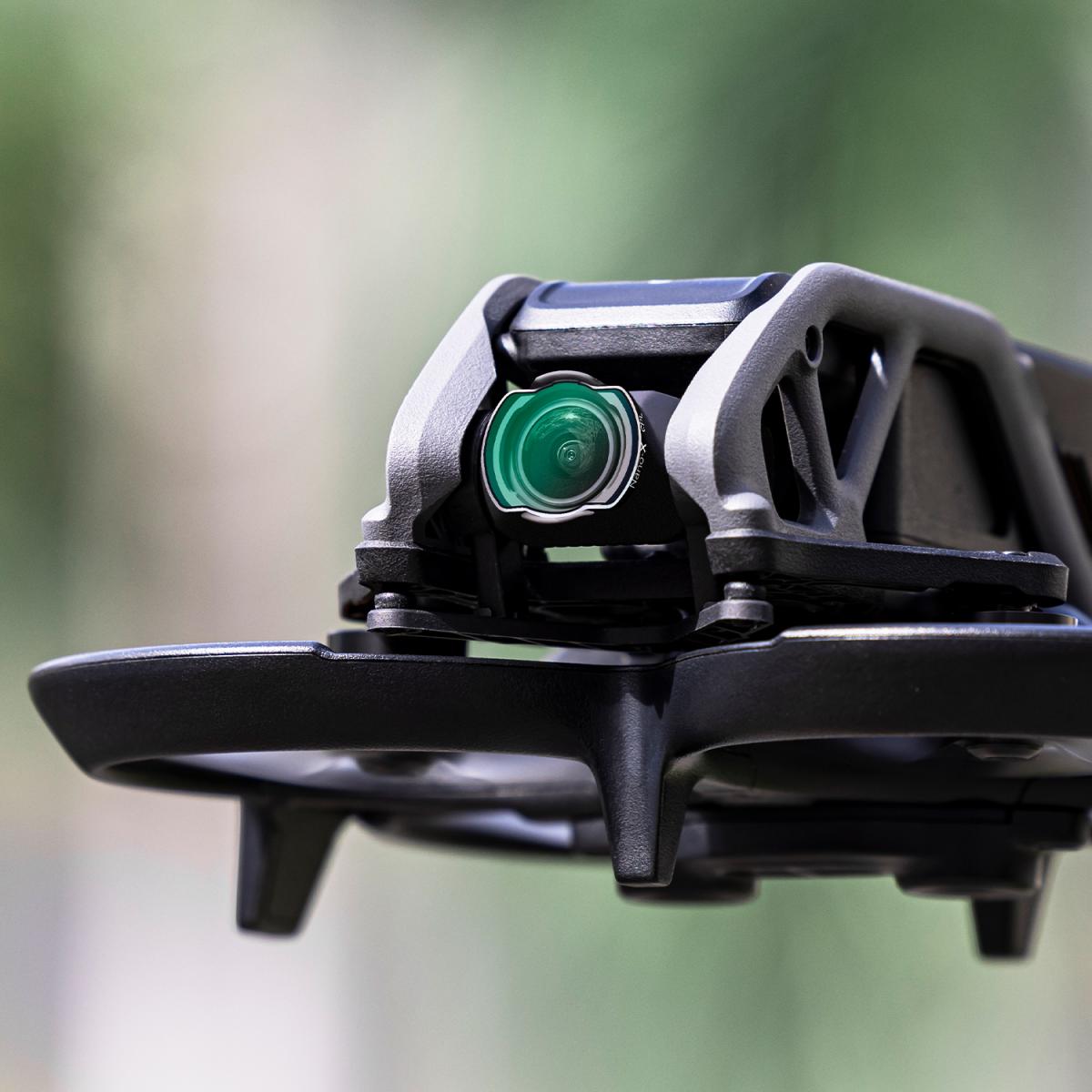 DJI Avata Drone Filter Set 3pcs (CPL+ND8+ND16) com película verde antirreflexo à prova d'água antirrisco de um lado