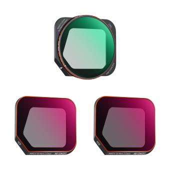 DJI Mavic 3 Classic Filter 3pcs Set (CPL + ND8 + ND16) with Single-sided Anti-reflection Green Film Waterproof and Scratch-resistant