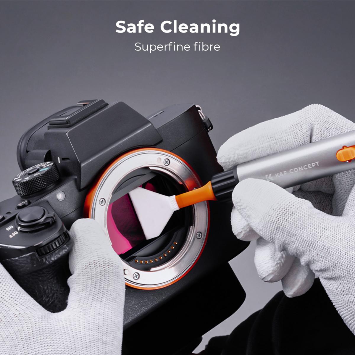 Full Frame Camera Sensor Cleaning Kit 6 in 1 KENTFAITH
