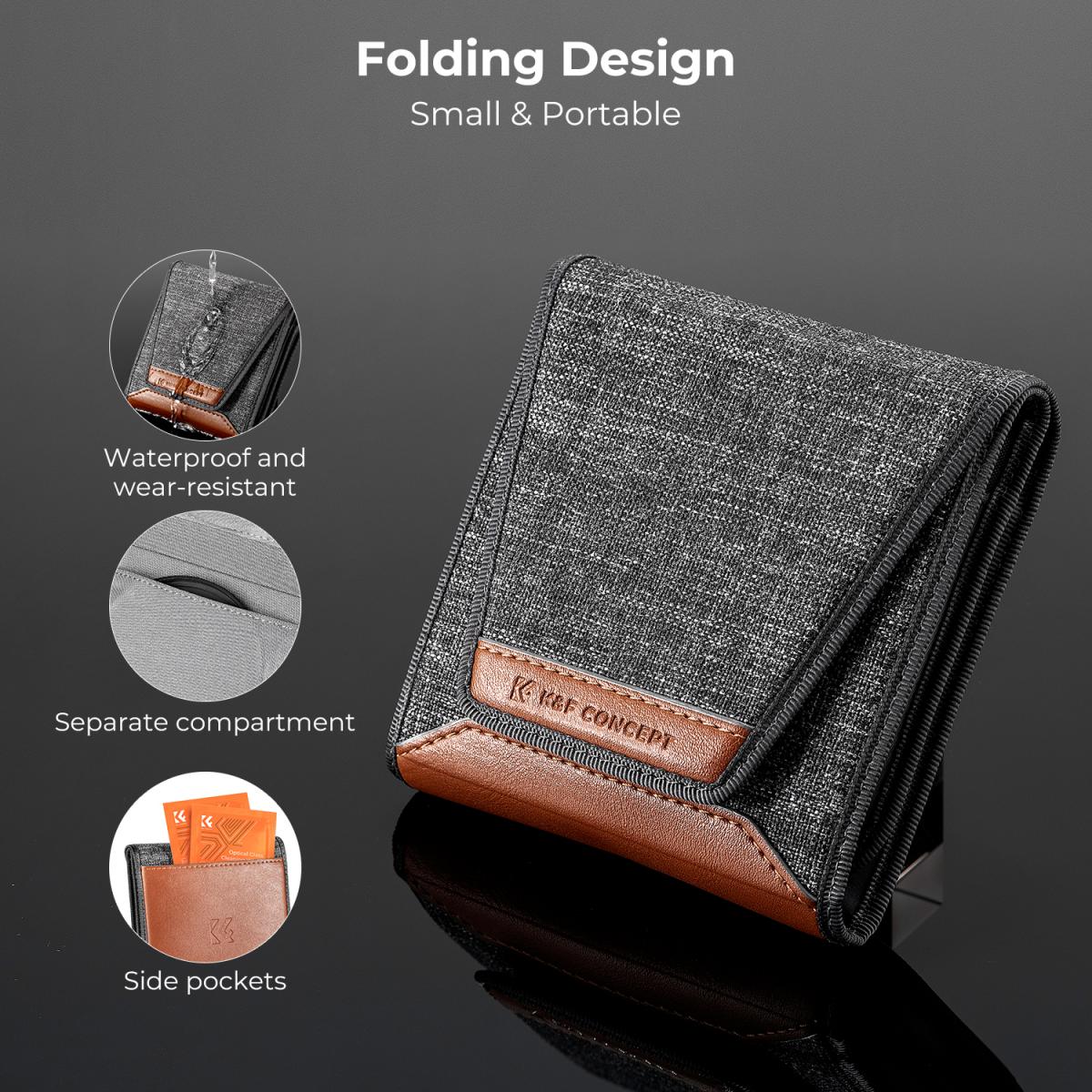 46mm Lens Filter Kit UV + CPL +Lens Cap + 3 Cleaning Cloths, Filter Set