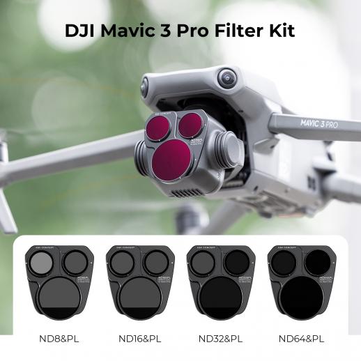 Tiffen 3 Filter ND/PL for DJI Mavic 3 Pro - MAV3PRO3KIT – The