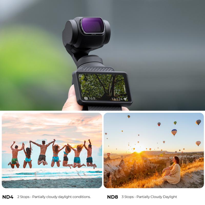 osmo pocket how to use nd filters 4