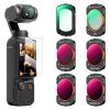 DJI Osmo Pocket 3 Filter Set Magnetic UV + CPL + ND/PL, 6 Pack Magnetic UV + CPL + ND16&PL + ND32&PL + ND64&PL + ND256&PL Protection Polarizer Neutral Density Filters, Multi Coated HD Optical Glass