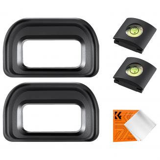 Sony FDA-EP17 Camera Viewfinder Eyecup*2+Hot Shoe Level*2+Vacuum Cleaning Cloth*1 for Sony A6600, A6500, A6400