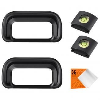 Sony FDA-EP20 Camera Viewfinder Eyecup*2+Hot Shoe Level*2+Vacuum Cleaning Cloth*1 for Sony A6700, A7C II, A7C R