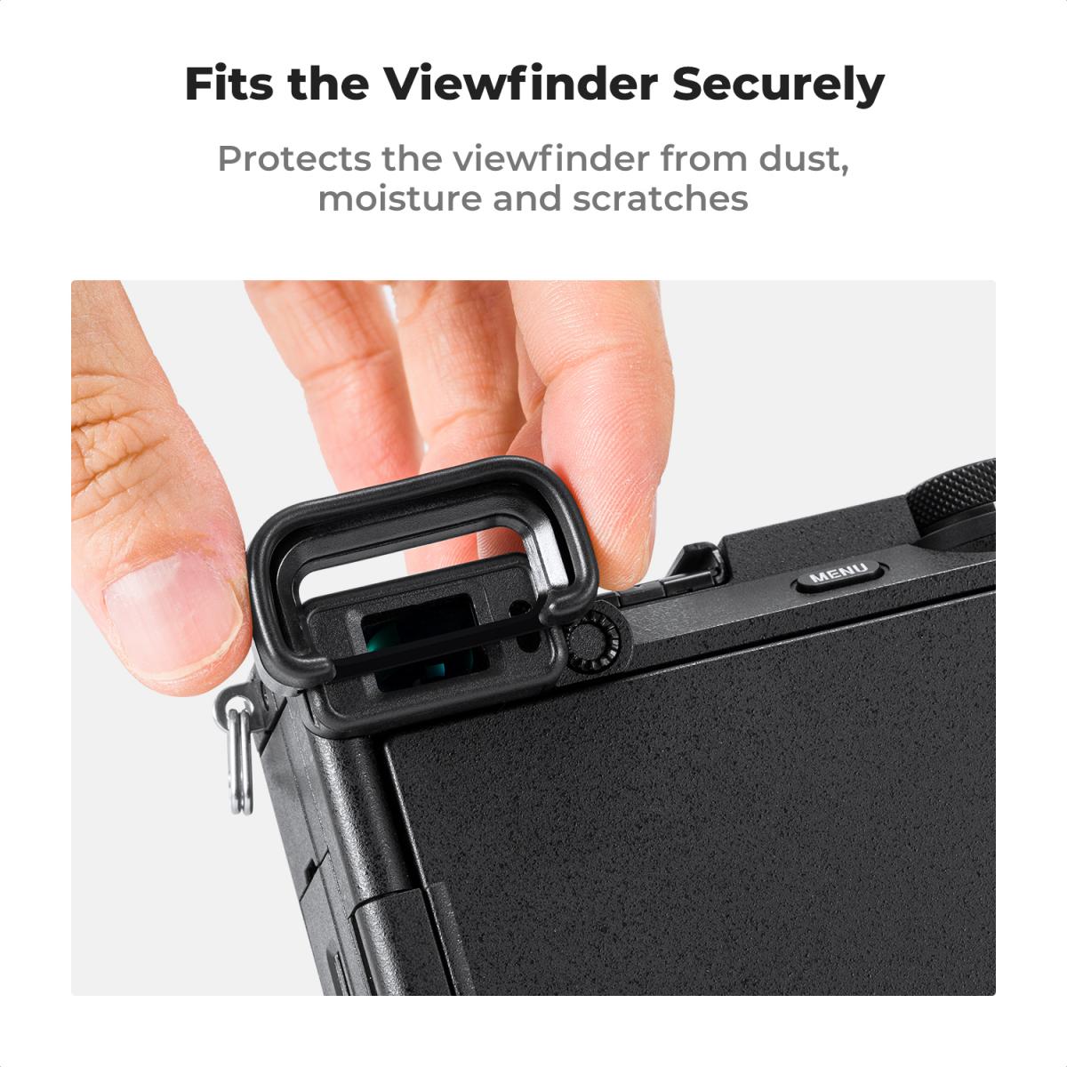 Sony FDA-EP20 Visor de câmera Eyecup*2+Nível de sapata*2+Pano de limpeza a vácuo*1 para Sony A6700, A7C II, A7C R