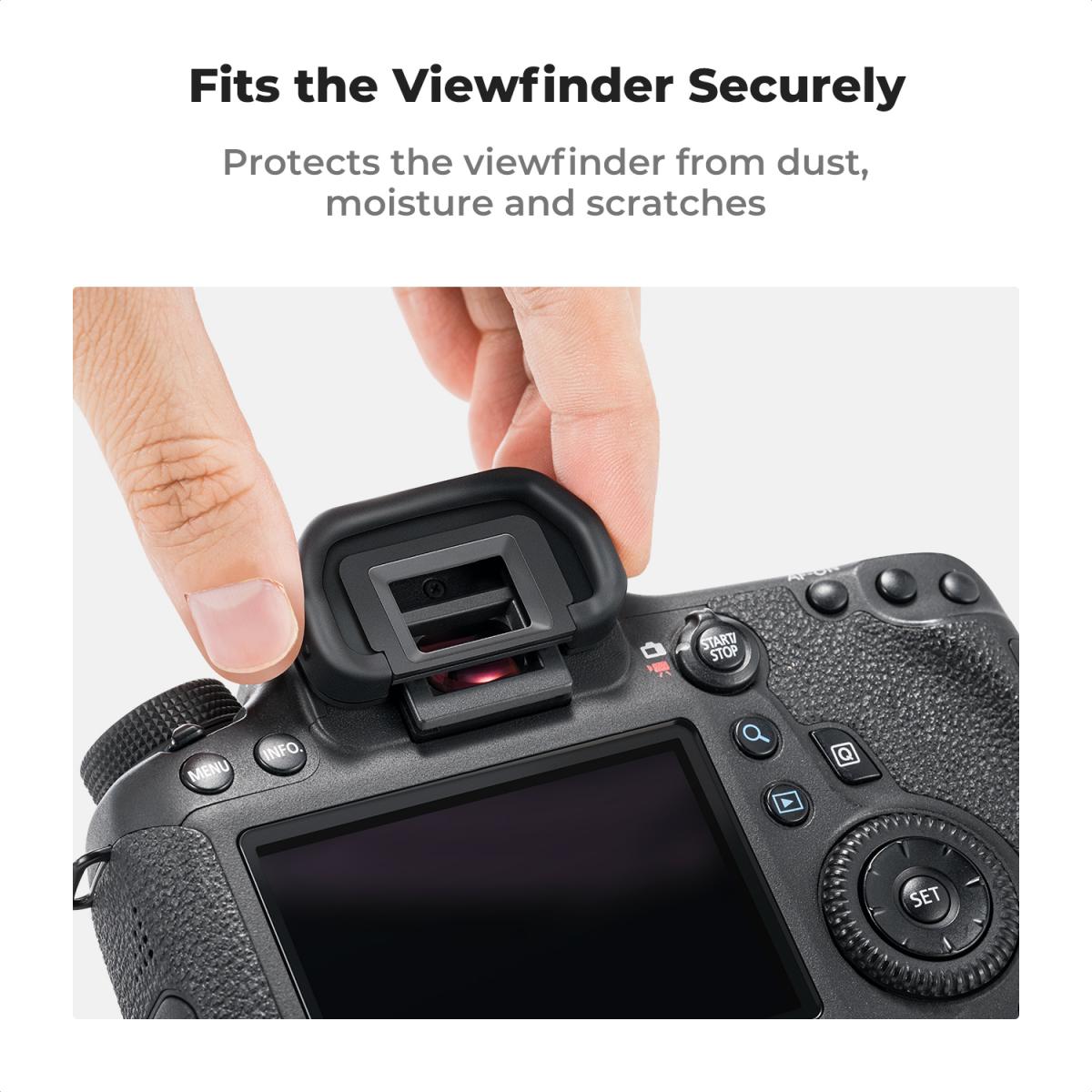 Canon EB Camera Viewfinder Eyecup*2+Hot Shoe Level*2+Vacuum Cleaning Cloth*1 for Canon EOS 5DM2, 5D, 6DM2, 6D, 90D, 80D, 70D, 60D, 60Da, 50D, 40D