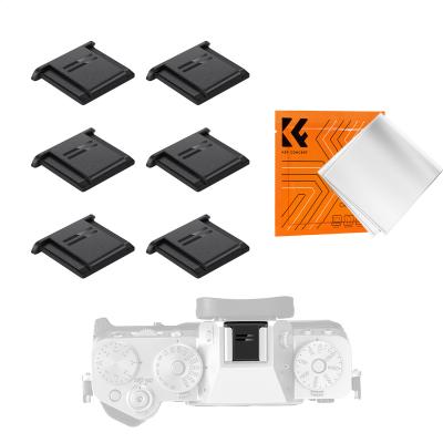 カメラホットシューカバー 6個 プロテクターキャップ Canon Nikon Panasonic Fujifilm Olympus Pentax Sigma用