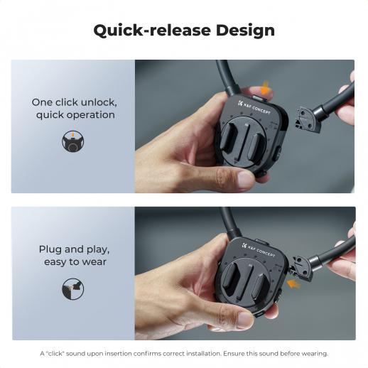 Support Cou Magnétique 2 En 1 Pour Téléphone POV/Vlog - Rotation 90°, Compatible MagSafe IPhone Et Android - Sangle Réglable, Coussin D'air - Pour Activités, Vidéo Mains Libres