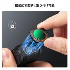 DJI Osmo Pocket 3対応マグネット式広角レンズ＆エフェクト＆ND＆CPLフィルターセット、4個パック広角レンズCPLブラック拡散1/4 ND2-32フィルター、HD光学ガラス/マルチコーティング