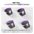 DJI NEO 用 NDフィルター セット (ND8+ND16+ND32+ND64) NDフィルター 減光量調整 AGC光学ガラス ナノコーティング 撥水撥油 マルチ耐性 装着便利