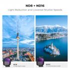 ND PL Filters Set for DJI Flip, 3 Pack(CPL+ND8+ND16) Neutral Density Polarizer Filter Drone Camera Lens Accessories, Multi-Coated Top Optical Glass Light Reduction Polarizer Filter