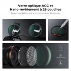 Kit de Filtres CPL + VND2-32 + Black Mist 1/4 + Bague + Bouchon 95 mm | Système Magnétique & Verre HD & Revêtement 28 Couches | Parfait pour Paysage et Portrait