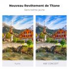 Kit de Filtres CPL + VND2-32 + Black Mist 1/4 + Bague + Bouchon 95 mm | Système Magnétique & Verre HD & Revêtement 28 Couches | Parfait pour Paysage et Portrait