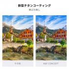 77mmマグネット式フィルターキット CPL + ND2-32 + ブラックミスト1/4フィルターセット + マグネット式アダプターリング＆レンズキャップ、28層コーティングHD光学ガラス（カメラレンズ用） - Nano-Xシリーズ（82mmマグネットキャップ対応）