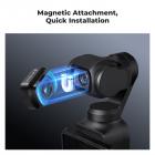 DJI Osmo Pocket 3 1.2X Anamorphic Lens + 10X Macro Lens + Wide-Angle Lens + ND8 + ND32 + ND128 + CPL + Black Mist 1/4, 8 Pack Filter Set Magnetic Attach / Multi-Coated / Optical Glass + 6pcs Camera Screen Protector