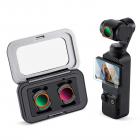 K&F CONCEPT Variable ND2-ND32 & ND32-ND512 Filter Kit Compatible with DJI Osmo Pocket 3 Creator Combo Accessories, Limited Stops Neutral Density Magnetic Attach Filters, Action Camera Accessories