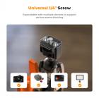 Tripod Kit 60" Carbon Fiber Camera Tripod,Super Lightweight Compact Travel Tripod with 360° Ball Head A225C0+BH-25L and Multi-Functional Super Clamp Set