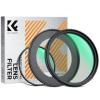 True Color CPL 58mm & UV Filter Adapter Ring Kit for Canon PowerShot V1, HD Optical Glass Multi-Coated Lens Protector with 3M Adhesive, Removal Tool Kit (Fishing Line & Keychains) - Nano-Klear Series