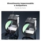 Kit adattatore filtro Black Mist 58mm e UV per Canon PowerShot V1, protezione per obiettivo in vetro ottico HD multistrato con adesivo 3M, kit di strumenti per la rimozione (filo da pesca e portachiavi) - Serie Nano-Klear