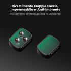 Set di obiettivo grandangolare magnetico K&F CONCEPT e filtro diffusore nero da 1/4 compatibile con DJI Osmo Pocket 4/3, confezione da 2. Obiettivo grandangolare, filtro diffusore nero da 1/4, attacco magnetico, trattamento multistrato, vetro ottico.