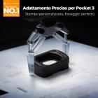 Set di obiettivi grandangolari magnetici K&F CONCEPT, filtri di diffusione neri da 1/4" e filtri a tonalità fredda, compatibile con DJI Osmo Pocket 4/3. Confezione da 3 filtri grandangolari, di diffusione neri e a tonalità fredda da 1/4".