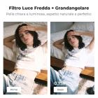 Set di obiettivi grandangolari magnetici K&F CONCEPT, filtri di diffusione neri da 1/4" e filtri a tonalità fredda, compatibile con DJI Osmo Pocket 4/3. Confezione da 3 filtri grandangolari, di diffusione neri e a tonalità fredda da 1/4".