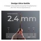 Kit di filtri magnetici per obiettivo K&F Concept da 95 mm (set 9 in 1) CPL+FSND4/8/16/32+Black Mist 1/4+Blue Streak con anello adattatore e tappo, vetro ottico a bassissima riflessione per obiettivi fotografici - Serie Nano-Xcel