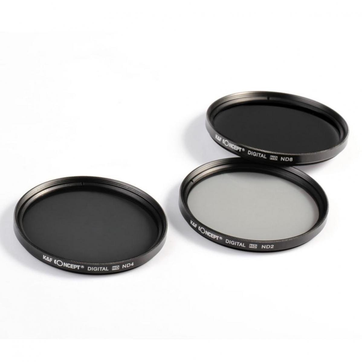 58mm Filter Set (ND2, ND4, ND8)