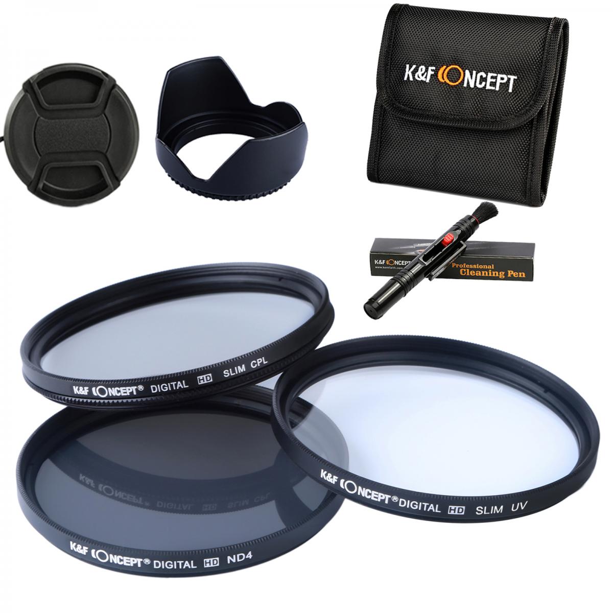 52mm Filter Set (UV, CPL, ND4)