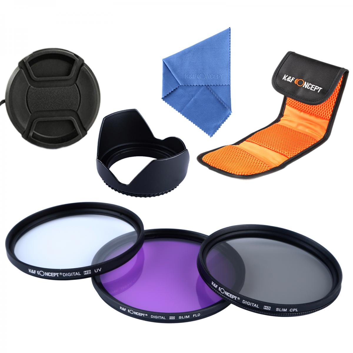 49mm Filter Set (UV, CPL, FLD)