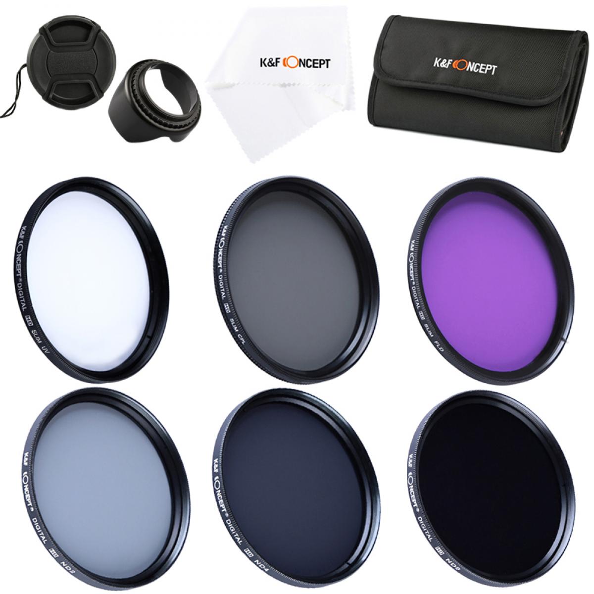 67mm Filter Set (UV, CPL, FLD, ND2, ND4, ND8)