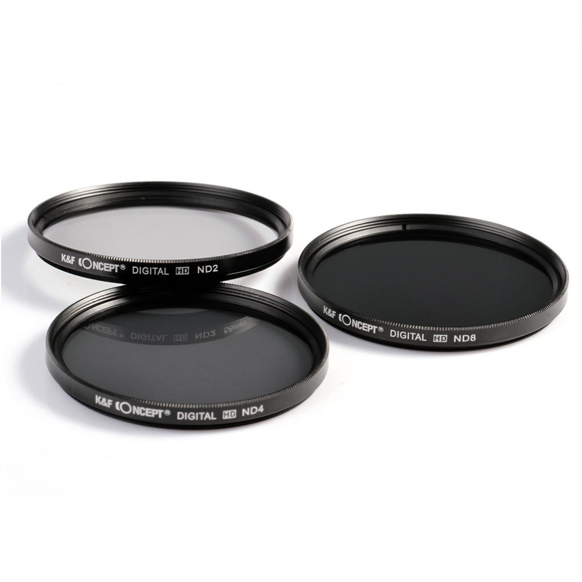 37mm Filter Set (UV, CPL, FLD, ND2, ND4, ND8) - K&F Concept