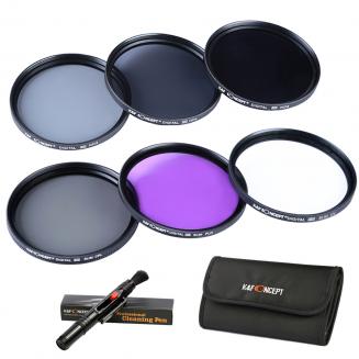 40.5mm Filter Set (UV, CPL, FLD, ND2, ND4, ND8)