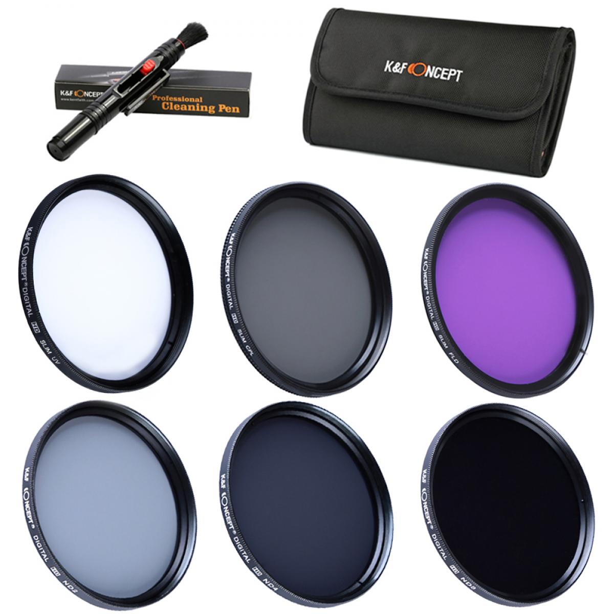 40.5mm Filter Set (UV, CPL, FLD, ND2, ND4, ND8)
