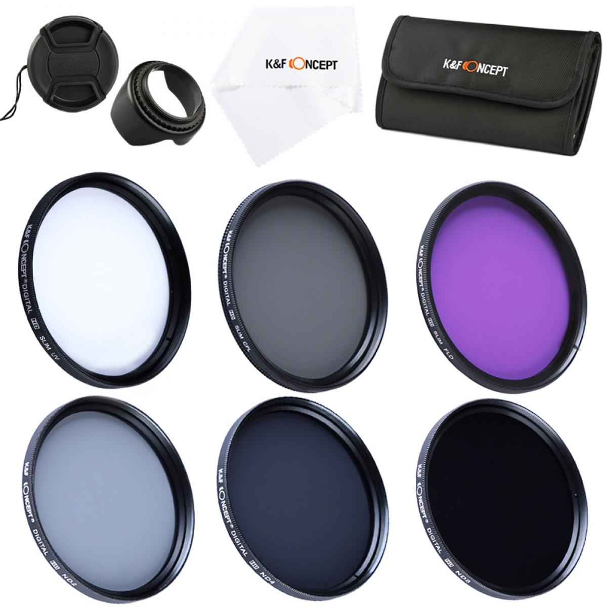 49mm Filter Set (UV, CPL, FLD, ND2, ND4, ND8)