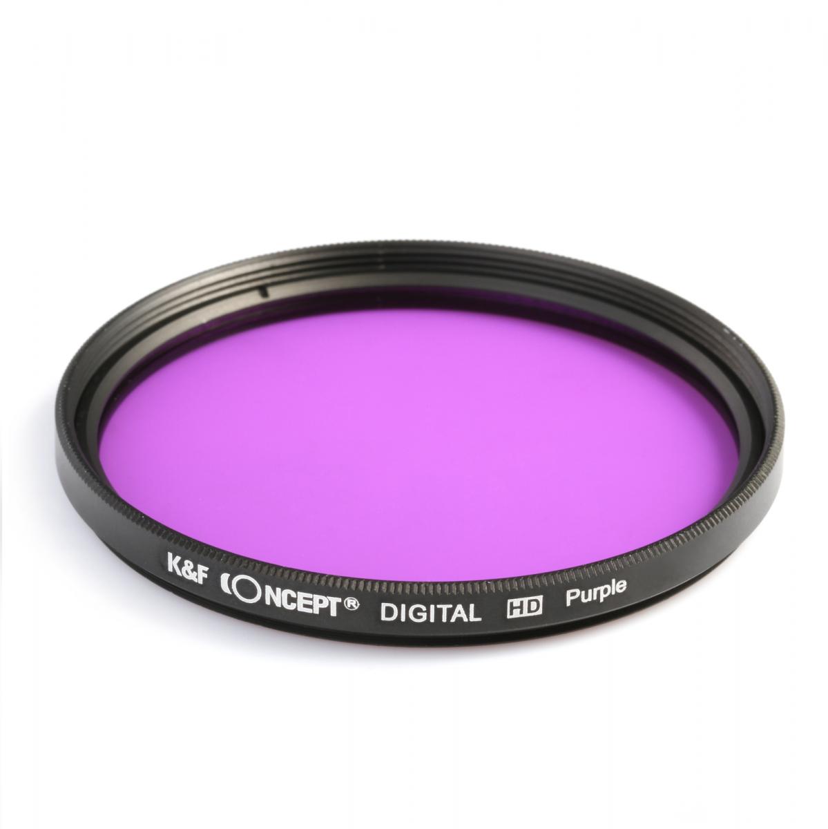 67mm Color Filter Set (Orange, Blue, Grey, Red, Green, Brown, Yellow, Purple, Pink)