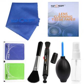 Ultimate Kit Limpeza Total 7 em 1 para equipamentos fotográficos