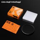 49mm Filtro ND2-ND400 Variabile Ultrasottili HD (1-9 stops) in Vetro Ottico con Panno in Fibra per Obiettivi 49mm,Serie Nano-B