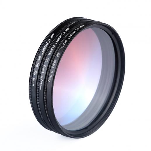 Market&YCY Green Gradient Filter for Canon Nikon Sony All Brands of 67mm Digital SLR Camera Lens 