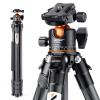 70 inch Solar Tripod Carbon Fiber Travel Tripod Max Height 33lbs Load For Eclipse
