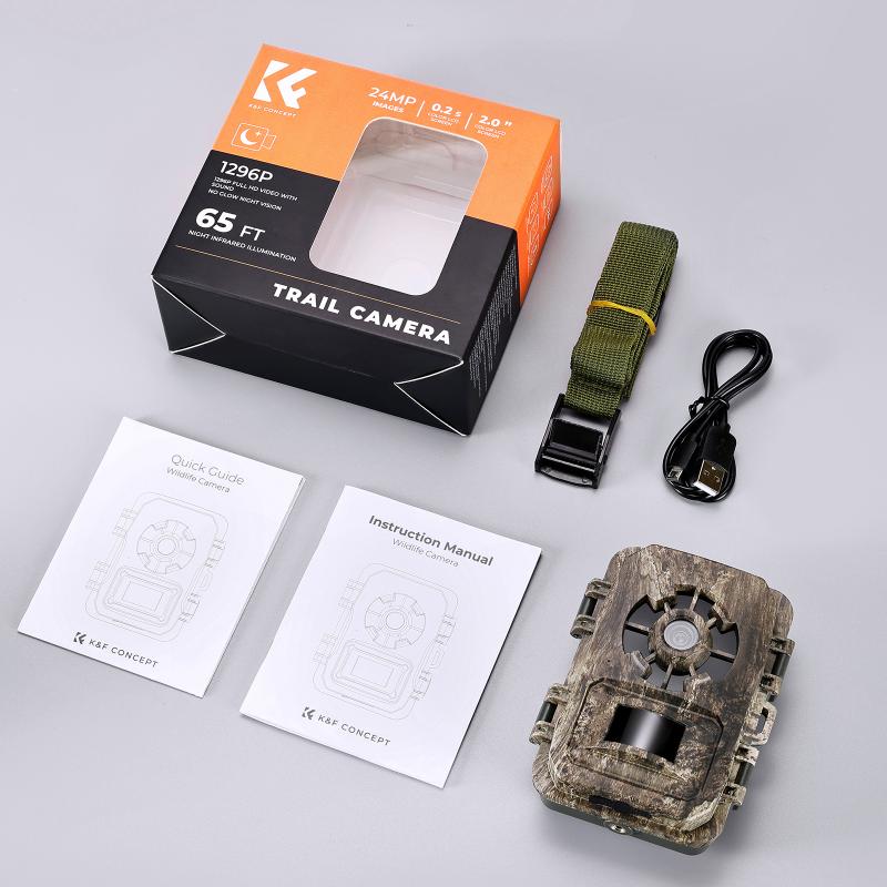 Low-Glow Infrared Trail Cameras