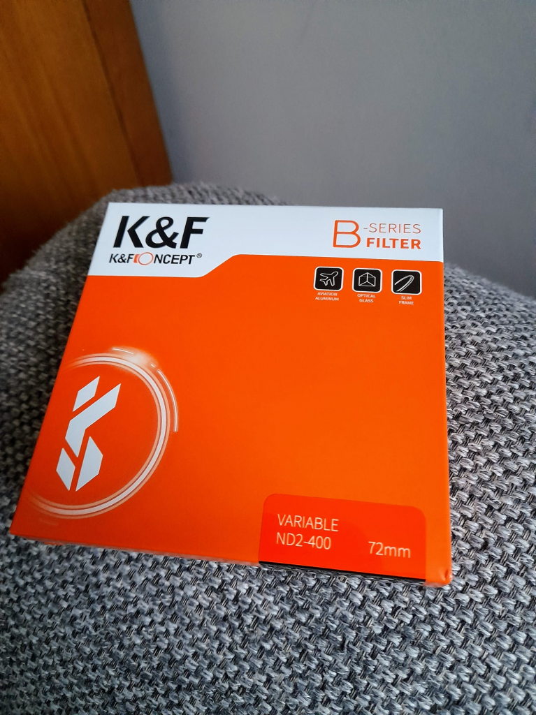 Filtre ND Variable COMMLITE 55mm, De ND2 à ND400 – Neuf
