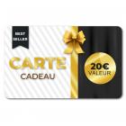 E-Carte Cadeau d'une Valeur de 20 €