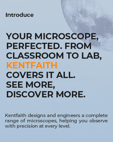 Kentfaith designs and manufactures microscopes