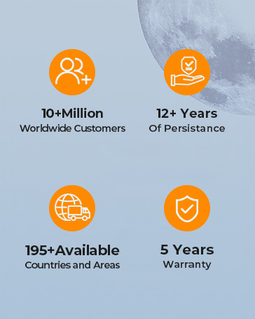 Kentfaith has been selling microscopes for 12 years and has millions of customers worldwide